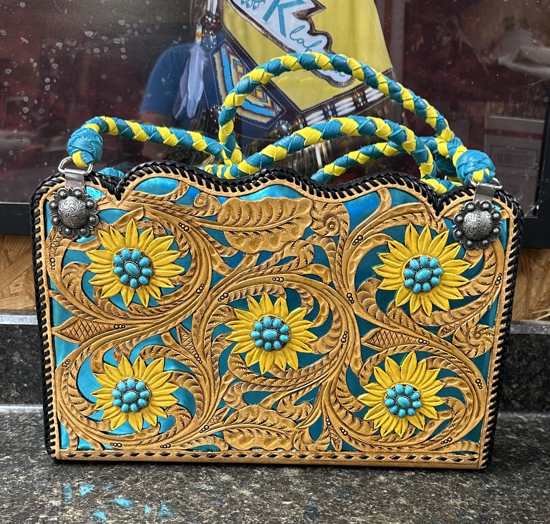 Christmas Gifts,Aztec Purses,Autograph-Briefcase,Custom Tooled Items